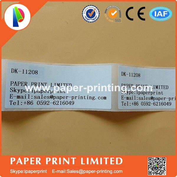 6 x Rolls Brother Compatible Labels DK-11208 38x90mm,400 labels per roll DK 11208, DK 1208 Address Label etiquette Thermal paper