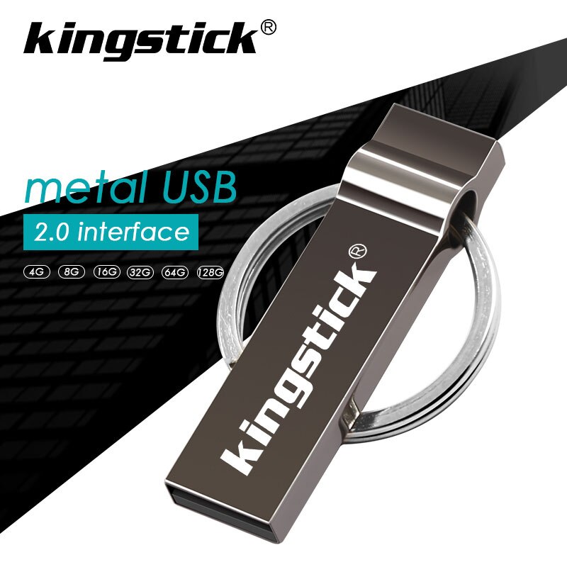 Hoge Snelheid Usb Flash Drive 64Gb 32Gb 16Gb 8Gb 128Gb Pen Drive Silver U Disk memoria Cel Usb Flash Geheugen