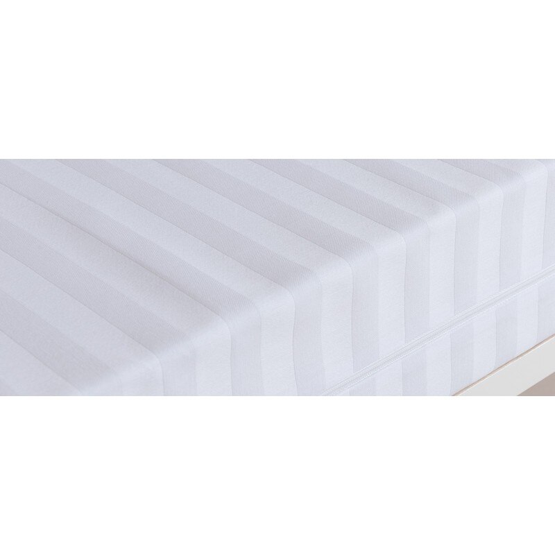 Satijn Cuty Matrashoes Texturen Vermeld 100% Microfiber Wit Met Rits 150x190cm