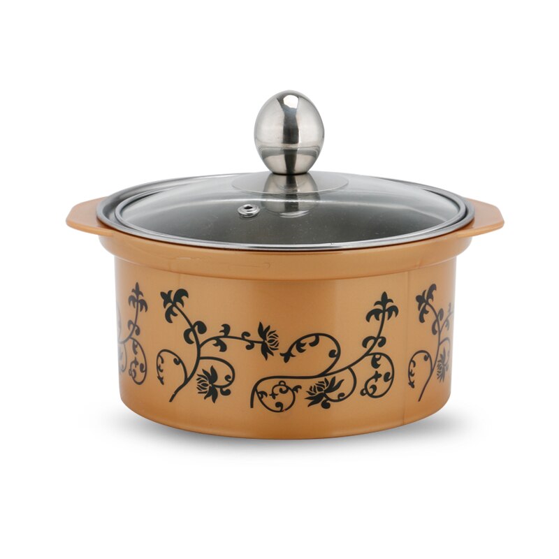 1PC Soup Pot Stainless steel Mini pot one person one pot Self-help Pot Rotating shop Induction Special Use