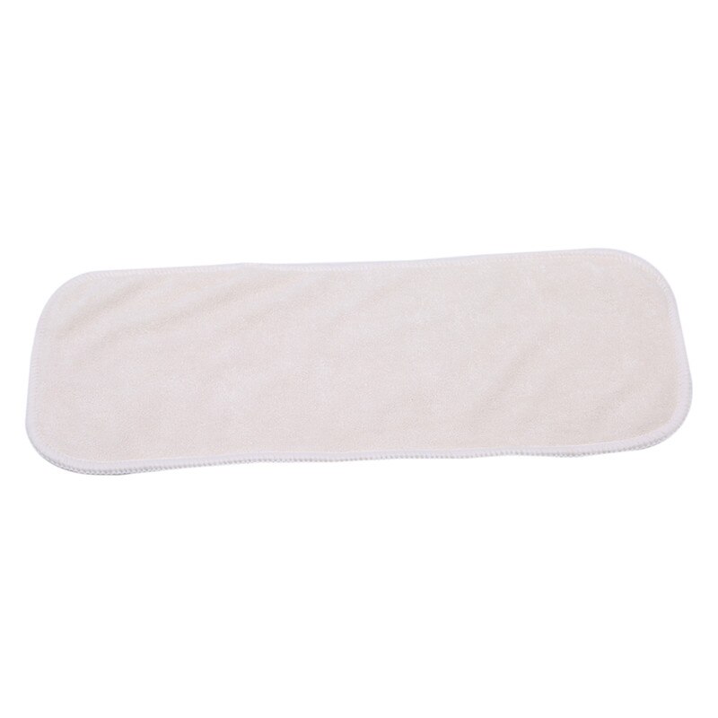 Baby Diapers 4 Layers Bamboo Fiber Nappy Liners Soft Baby Diaper Absorbent Diapers Reusable Washable