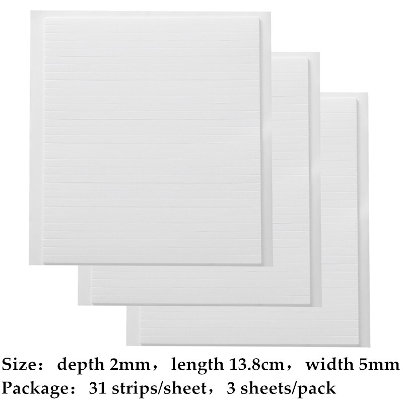 Double Sided Adhesive Foam Sheets Stickers for DIY Scrapbooking Card Making On Cardstock and Paper Make.: 6