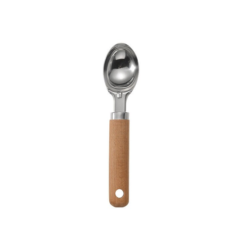 Kitchen Cookware Wooden Handle Small Kitchenware Stainless Steel Opener Baking Pizza Skin-Peeler Cheese Knife Kitchenware Set