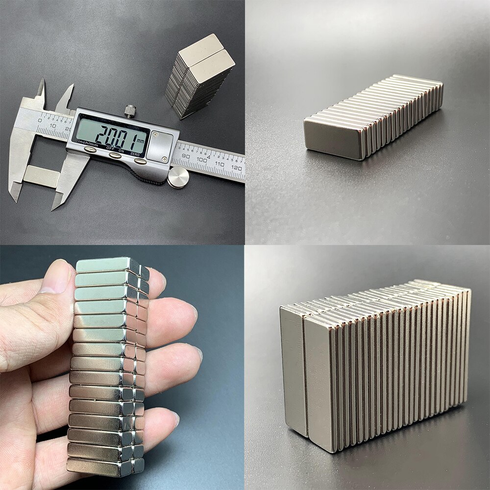 NdFeB aimant Néodyme petit Bloc aimant fort super puissant magnétique Permanent permanent rectangle aimant