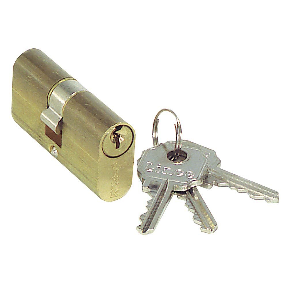 Cylindre cylindrique ovale en laiton plaqué 0500/54mm.