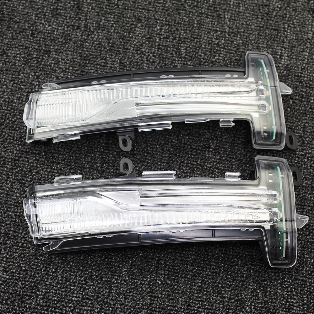 För volvo  xc60 vänster & höger sidospegelindikator blinkers lampa lampa lins 31371878 31371879 bil