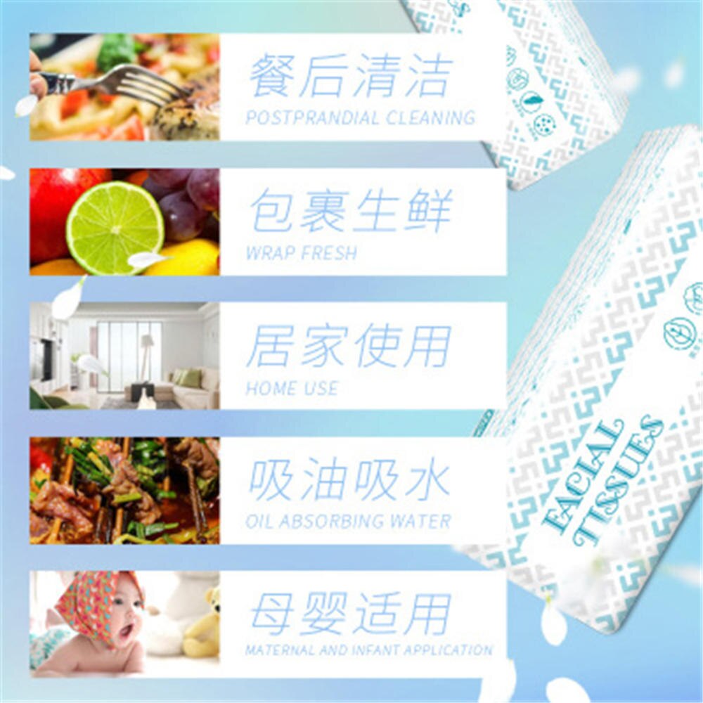 1 Bag Soft Toilet Paper, Pulp Toilet Paper, 3 Layers Individually Wrapped Toilet Paper, Bulk Toilet Paper