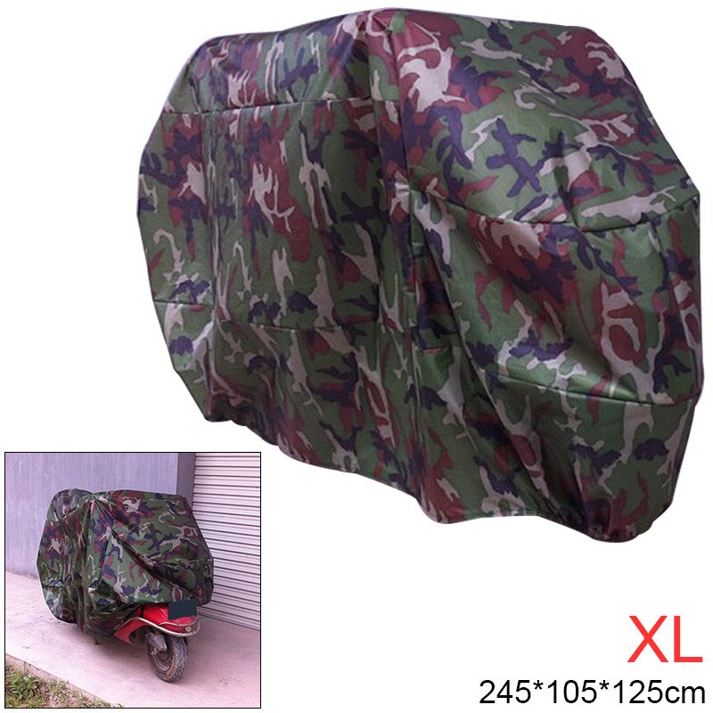Motorfiets Cover Camouflage ATV Cover Voertuig Strand motos Case Waterdicht Scooter Motorbike Cover Protector
