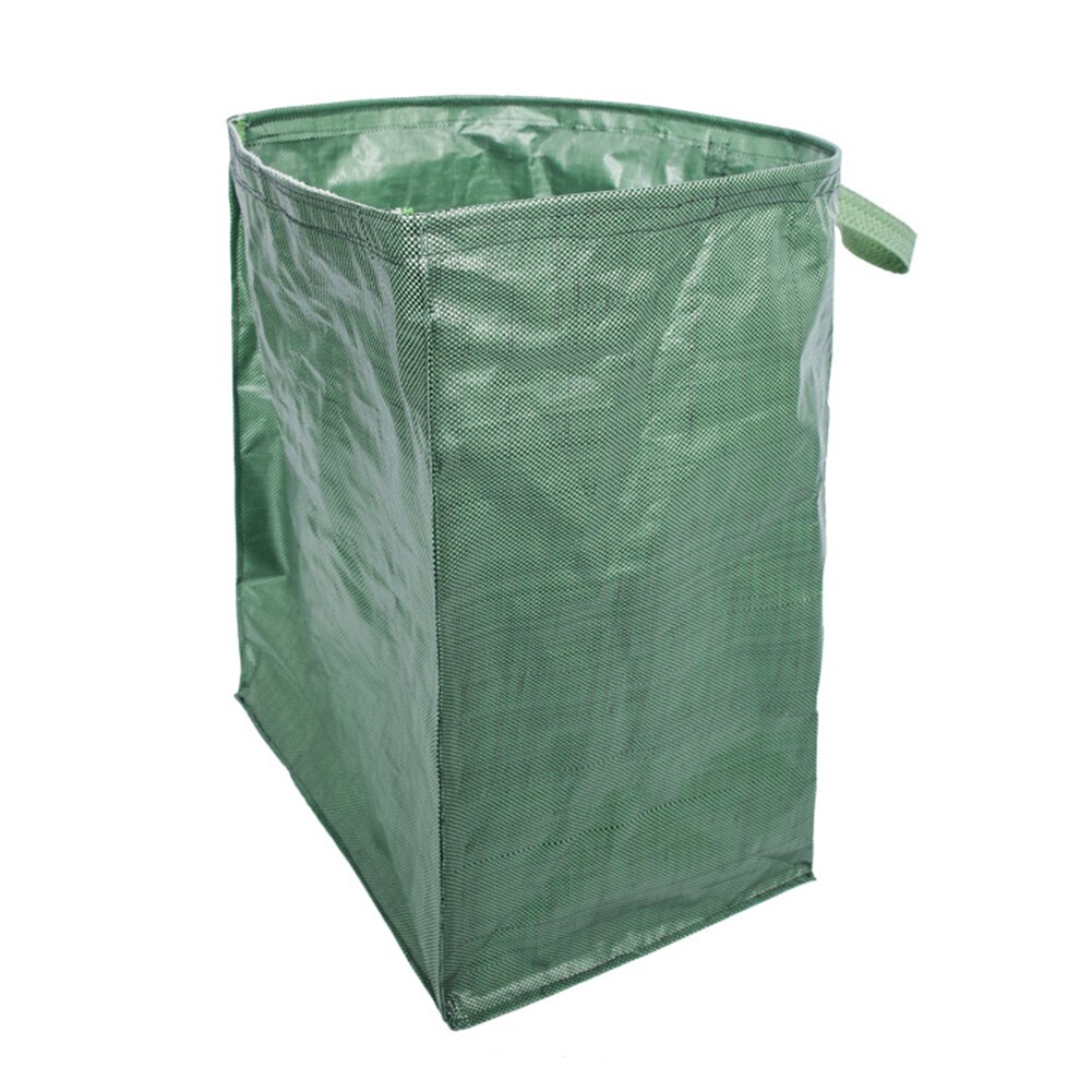 Garden Lawn Leaf Bags Yard Waste Bag Garden Cleaning Bag Heavy Duty Clean Up Tarp Container Tote Gardening Trash Reusable