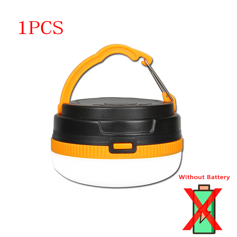 Led campinglys 3 lystilstande magnetisk hængende nødcampinglygte udendørs arbejde fiskeri vandreture campingudstyr: 2.5 w