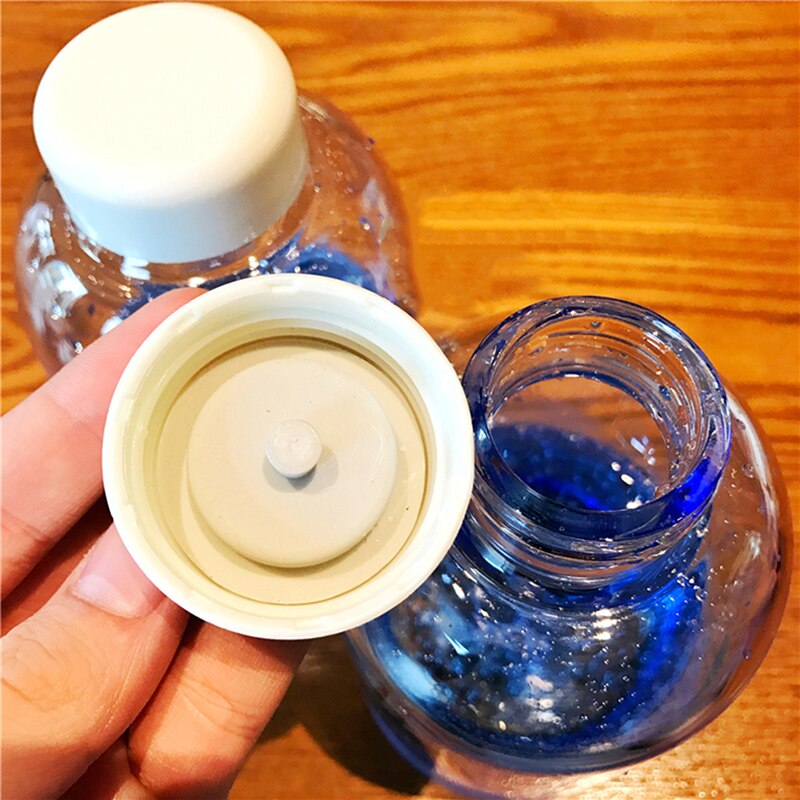Ocean gradient farver vandflasker gennemsigtigt glas vandflaske høj kapacitet lækagesikre rejser sports vand kopper