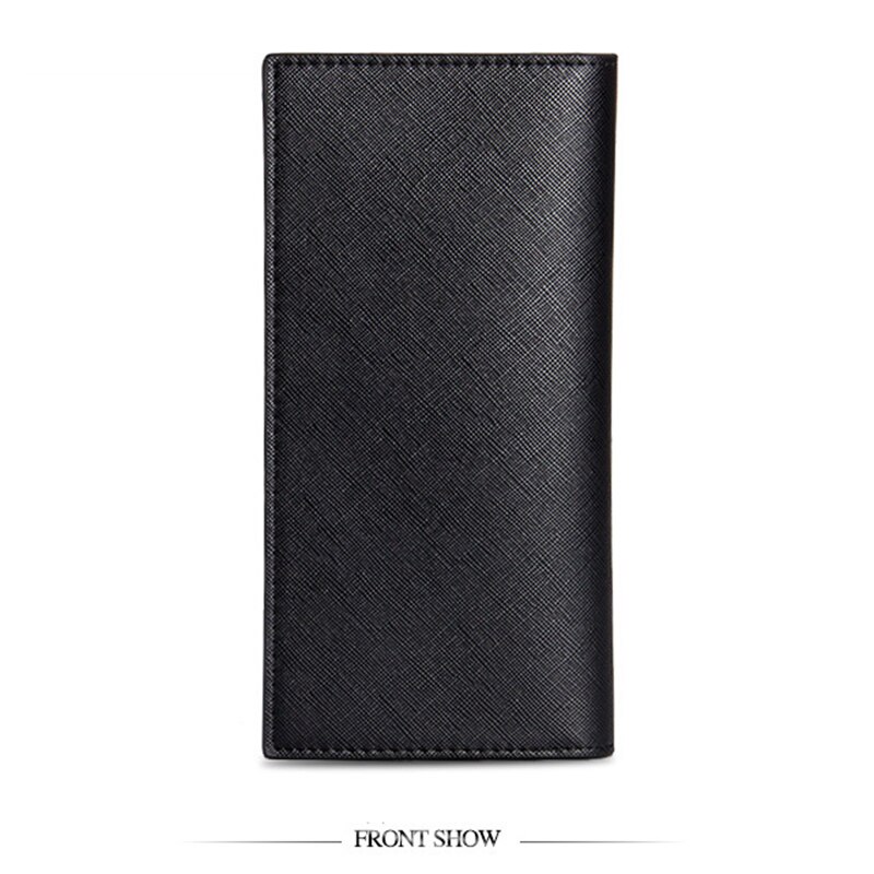 Men Thin Wallet leather purse long slim wallet famous brand male clutch big capacity credit card wallet !