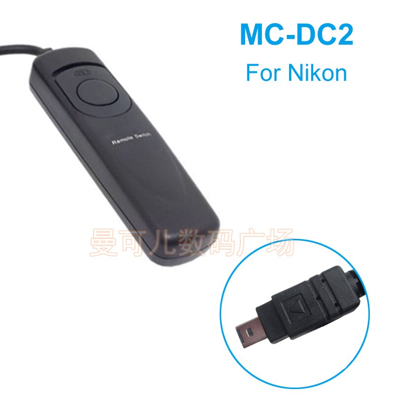 HONGDAK – câble de télécommande pour Nikon D7200 D7100 D5000 D5100 D5200 D5300 D3100 D3200 D3100 D3300 V1, déclencheur MC-DC2
