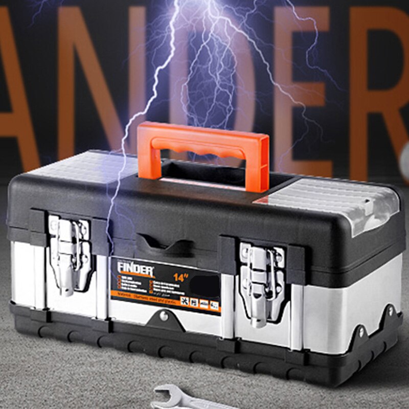 znalazca Przybornik konserwacja gospodarstwa domowego narzędzie elektryka skrzynka wielofunkcyjny sprzęt ABS automatyczny naprawa samochodów zagęścić zestaw narzędzi zapobiegających upadkowi