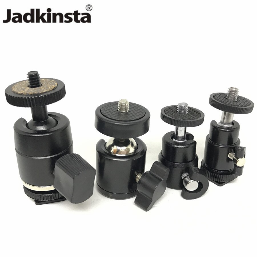 Jadkinsta Camera Tripod Ball Head 360 Graden Mini Balhoofd Voor Camera Led Monitor Photo Studio Accessoires Bal Mount