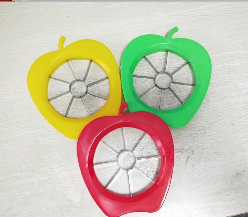 1PC Apple Slicer Stainless Steel Fruit Divider Blade Cutter Fancy Fruit Slicer Tools Kitchen Accessories Gadgets QA 080