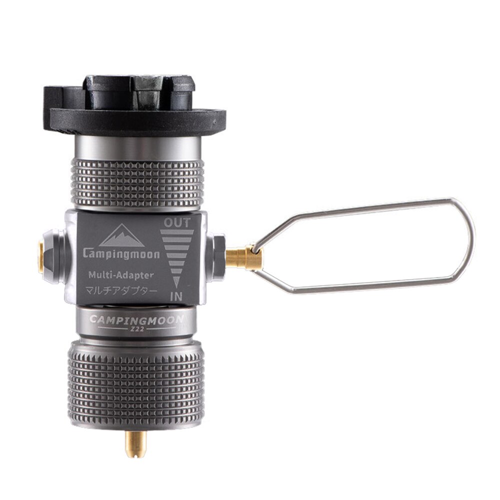 Campingmoon Gas Stove Adapter Gas Saver Plus with Butane Adapter Gas Adapter Camping Stove Refill Adapter for Camping Hiking