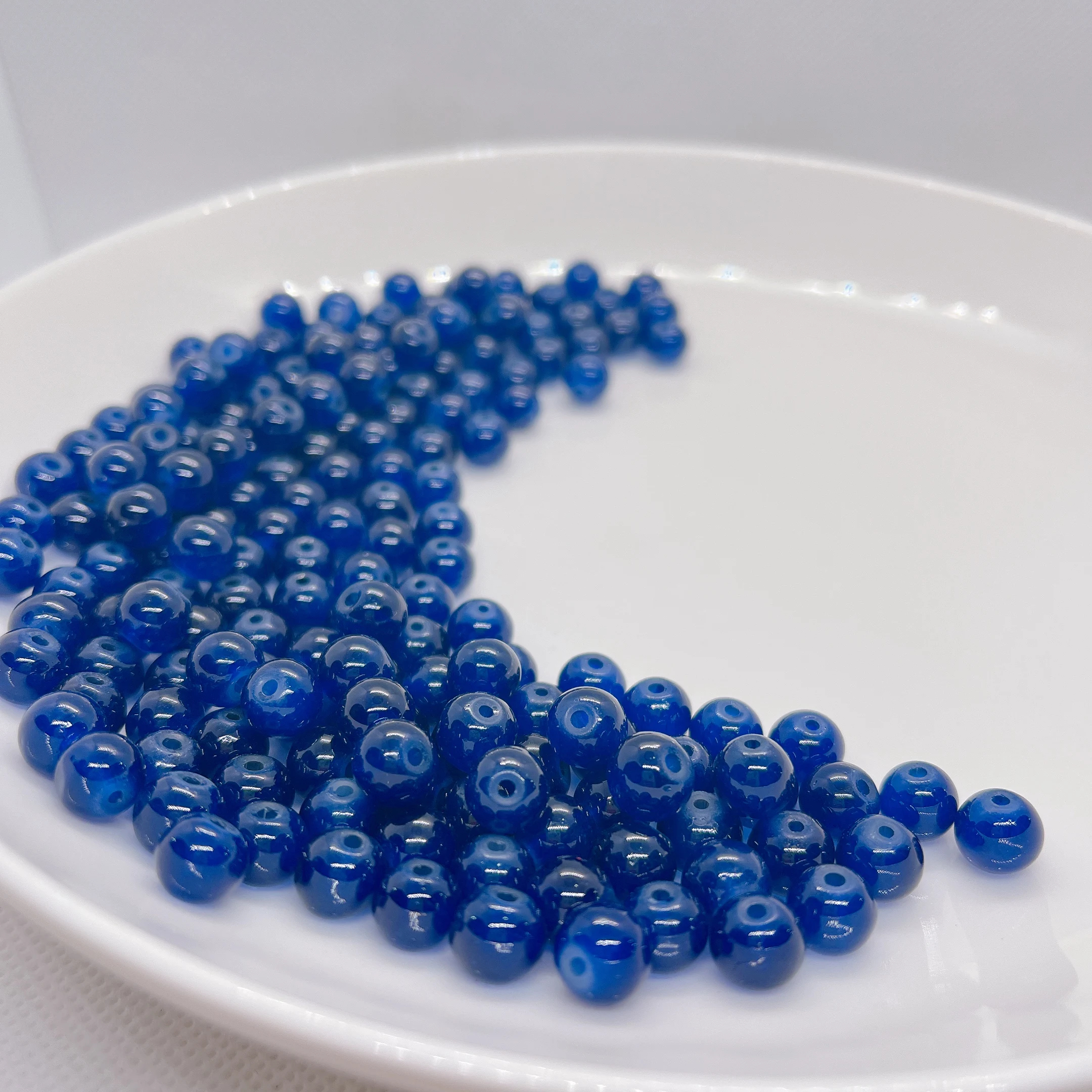 50 Pcs 8Mm Kleuren Kralen Mooie Multicolor Kralen Handgemaakte Diy Armband Ketting Sieraden Handgemaakte Kralen Accessoires