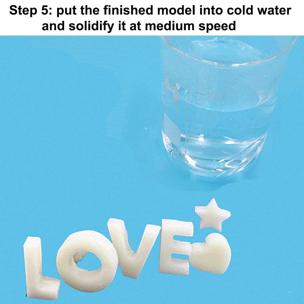 100g Polyshape Polymorph granulés de plastique Plastimake plastique Multimorph bricolage matériel cristal argile enfant adulte jouet à la main