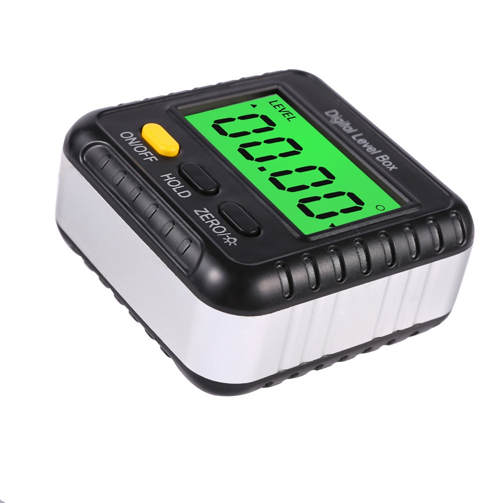 360 Degree Mini Magnetic Digital Protractor Inclinometer Electronic Level Box Small Electronic Protractor Measuring Tool