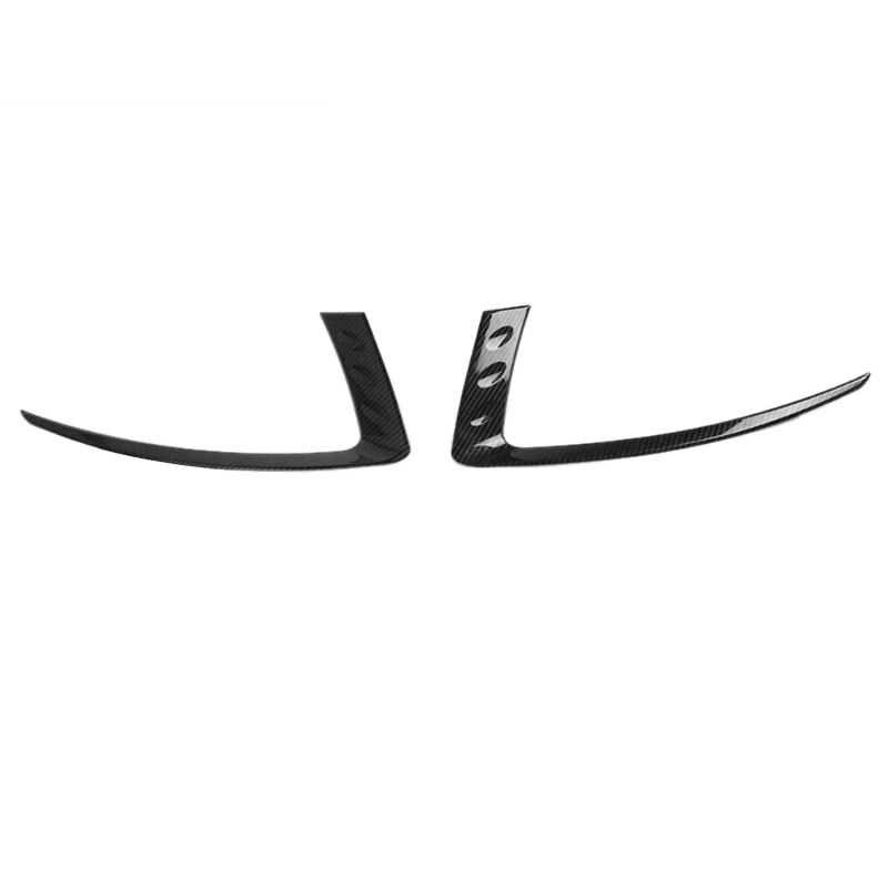 for Jeep Grand Cherokee Carbon Fiber Front Head Light Lamp Eyelid Cover Trim Decoration Strip