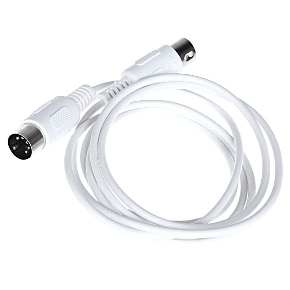 Cable de extensión de edición de música MIDI línea de teclado electrónico Cable de conexión de cinco pines Cable de órgano electrónico