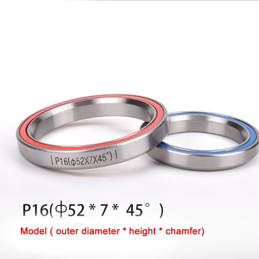 Kuulokkeiden laakeri pyörälle 41/41.8/52mm 1 1/8 cnc ruostumaton teräs mtb maantiepolkupyörä ohjauspylvään laakeri kuuloke pyörän osat