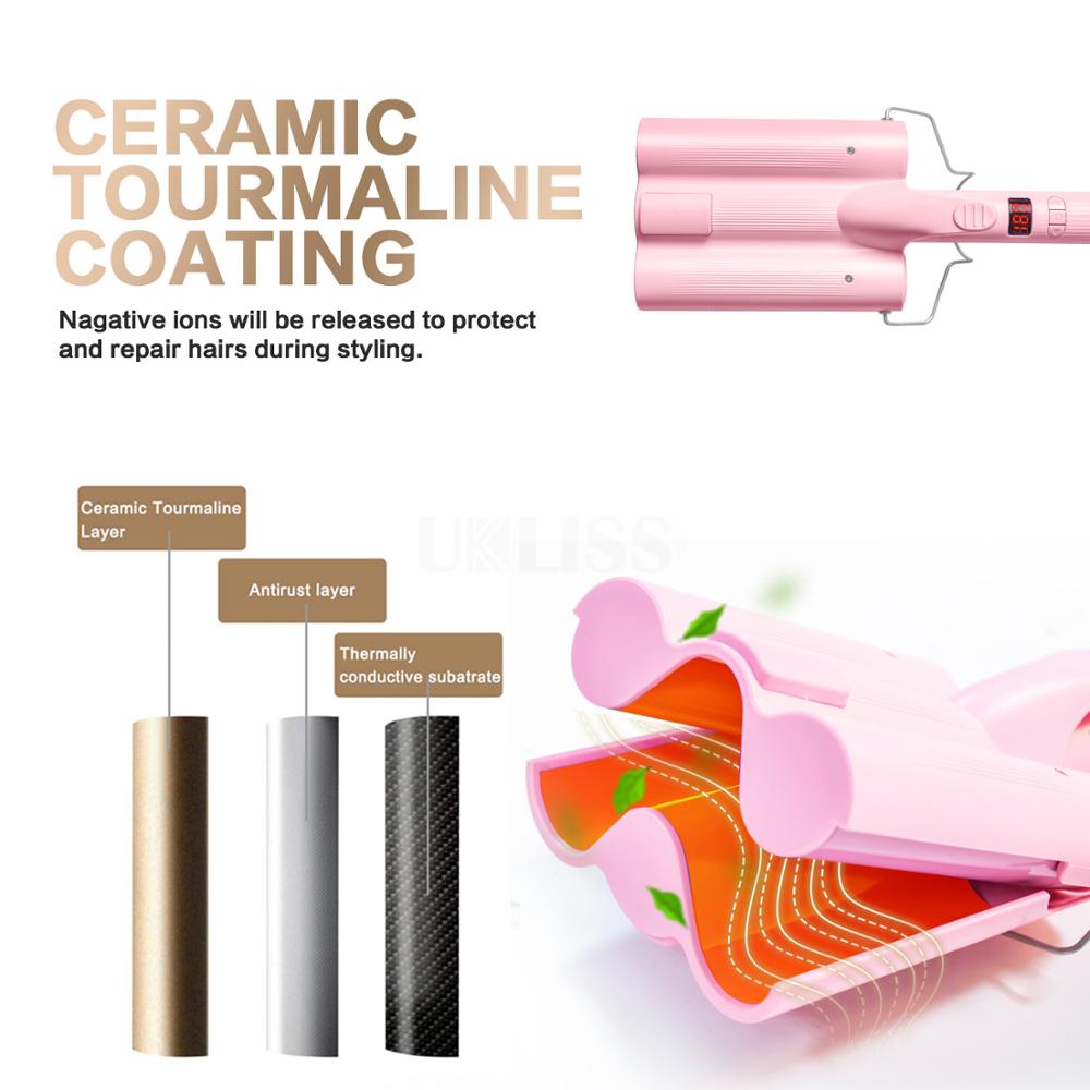 curler Wand Ceramic Heating Care Wave curl iron hair curler electric curling iron