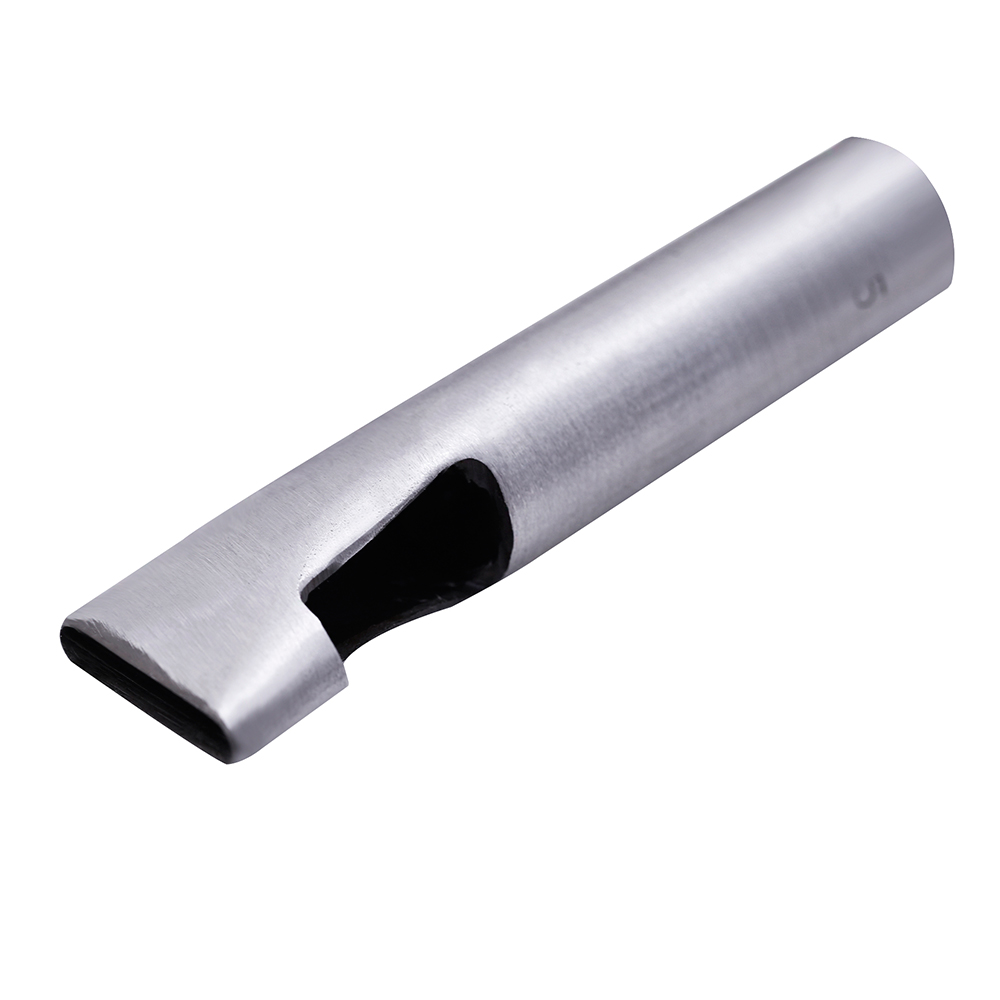 LMDZ 1Pcs Oval Shape Hollow Hole Punch Cutter Leather Tool Belt Watch Band Gasket Craft Tools Hollow Puncher Belt Punch 4mm-5mm