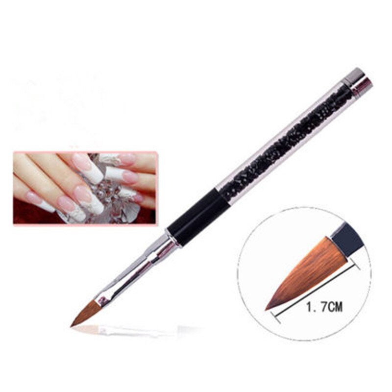 Multifunctionele kristallen nagelkunstpen, penseel, nagellak, tekenen, acryl uv-gelpen, nagelkunstpenseel