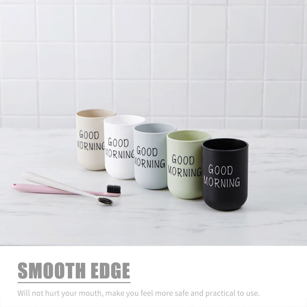 Toothbrush Holder Cup Bathroom Tooth Brush Cup Toothbrush Mug Travel Toothpaste Holder Storage Container Bathroom Accessories