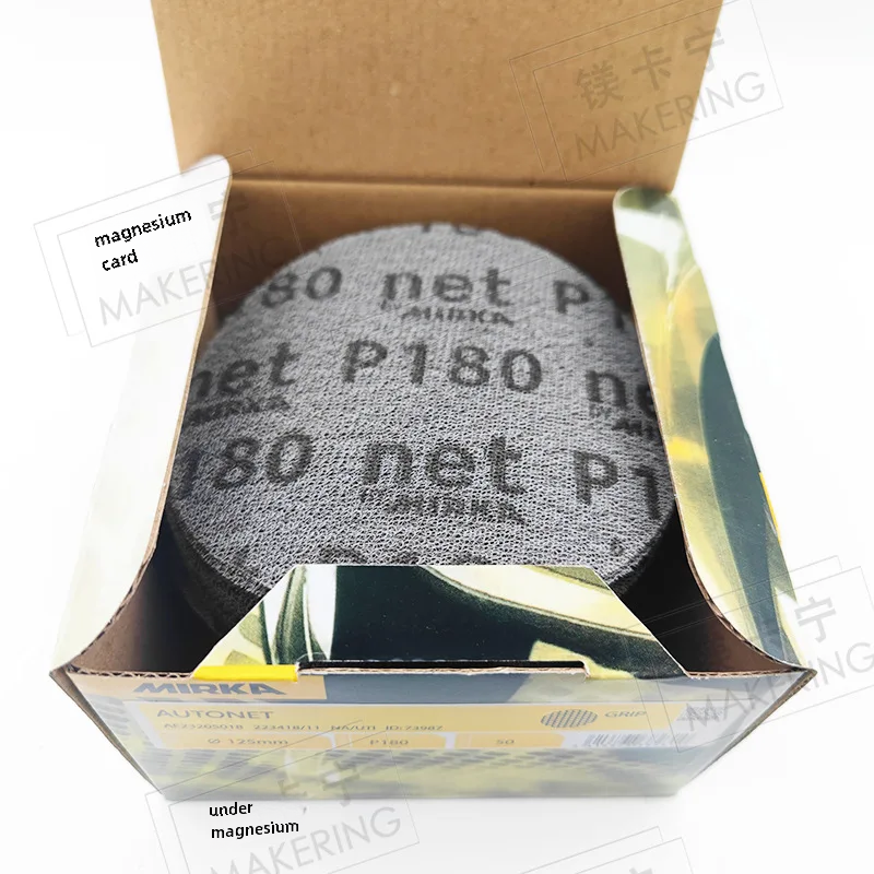 Mirka Autonet 5 Inch 125mm Abrasive Mesh Sandpaper Direct Supply From Distributor Stock Available For Immediate