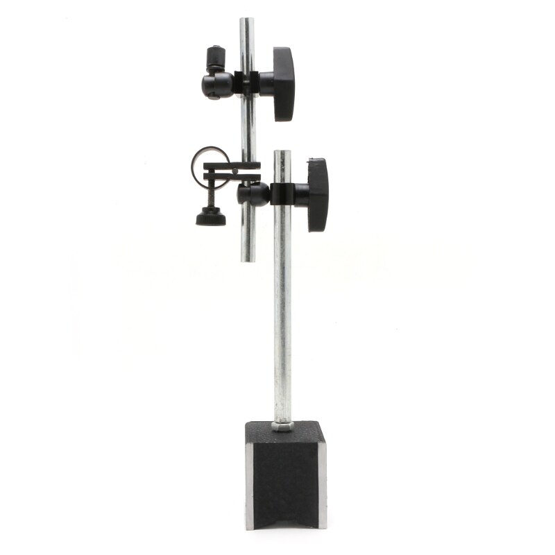 Magnetic Base Holder With Double Adjustable Pole For Dial Indicator Test Gauge W310