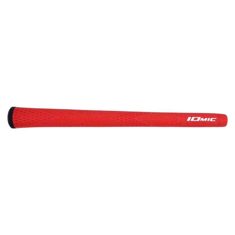Golf Grips Golf Grip Midsize And Standard Multicompound Golf Grips Colorful Rubber Golf Club Wood Grips: Red