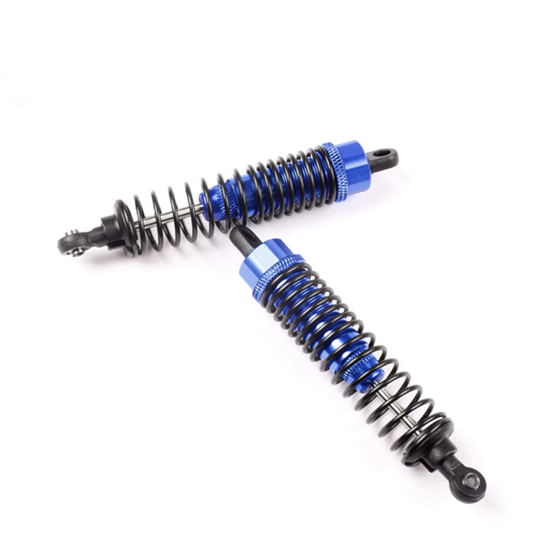 Amortiguador de aluminio para coche RC 1/10, 2 uds., piezas de mejora para Buggy, Control remoto de impacto de aluminio de 65mm/100mm/108mm