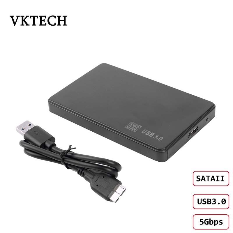 2.5 polegada hdd ssd caso sata para usb 3.0 2.0 adaptador livre 5 gbps caixa de disco rígido gabinete suporte 2tb hdd disco para windows mac os: USB3.0 (A)