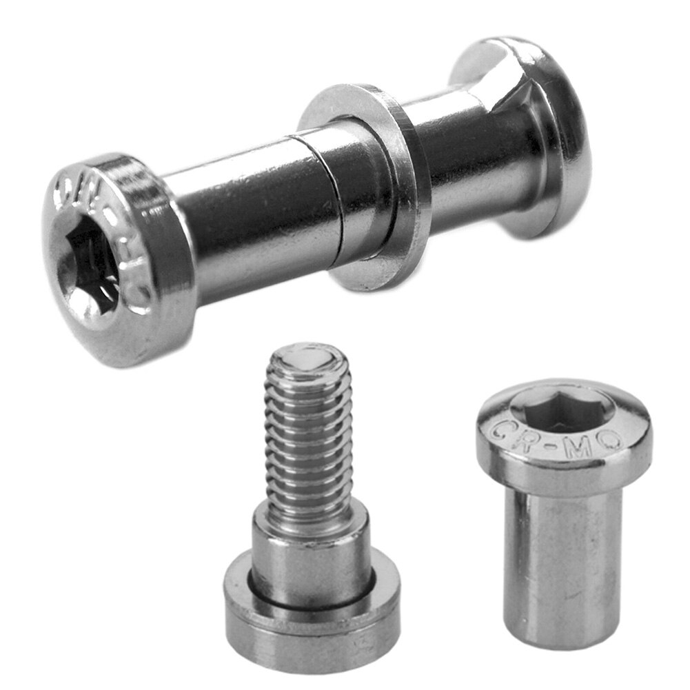 Bicycle Seatpost Fixing Bolt 8mm Diameter Clamping Binder Screw Bolt Adjustment 15-25mm CRMO Steel Vintage Scenario Screw Bolt