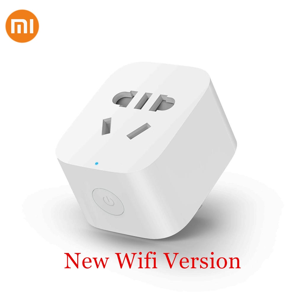 100% Original Xiaomi Smart Socket Plug Bacic WiFi Wireless Remote Socket Adaptor Power on and off with phone