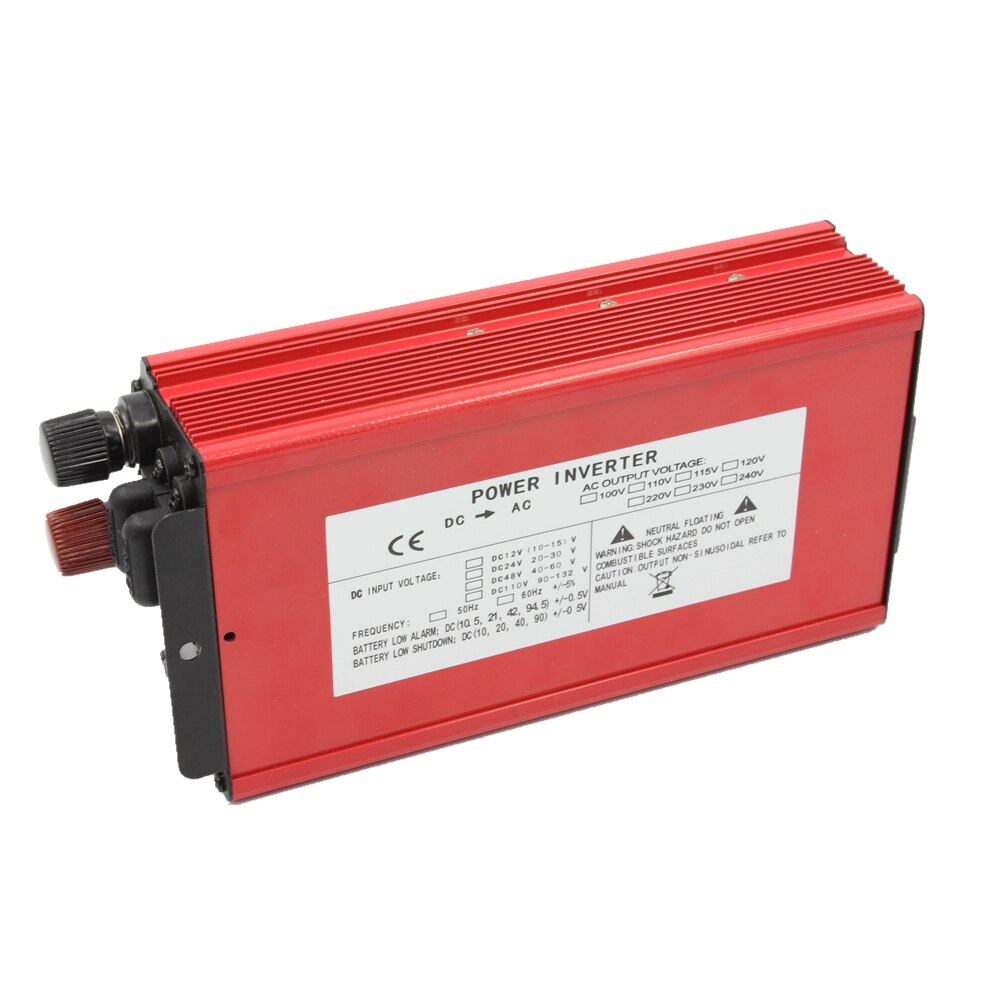 Car Inverter 1000W DC 12V~24V to AC 220V Power Inverter Adapter Vehicle motor Car Chargers Converter USB