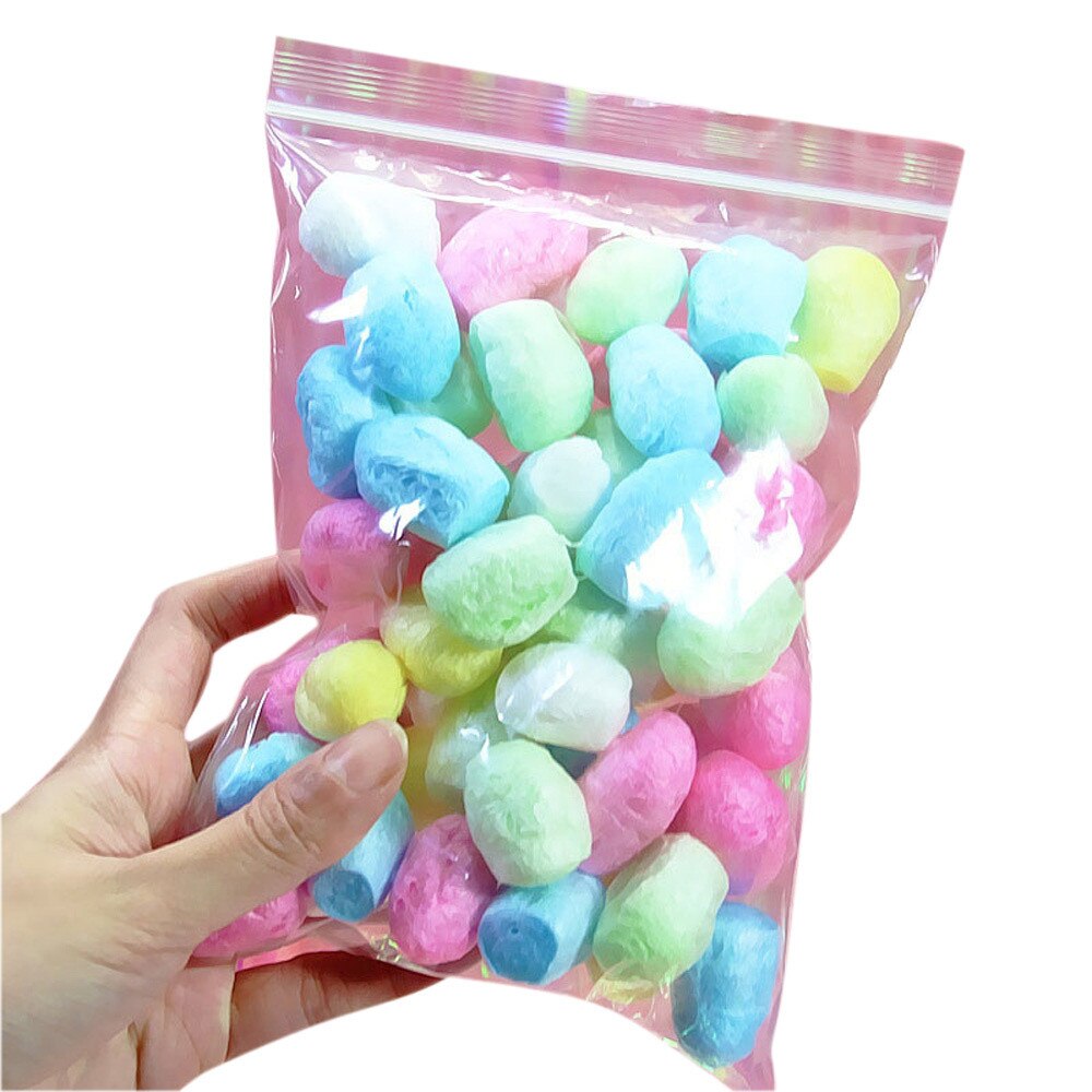 neue Regenbogen Bunte Styropor Squish Schleim Flauschigen Schaum Duftenden Plastilin Schlamm zu Filtern Anti Schlamm Kind Ton Weichen Spielzeug Kristall: 10g A