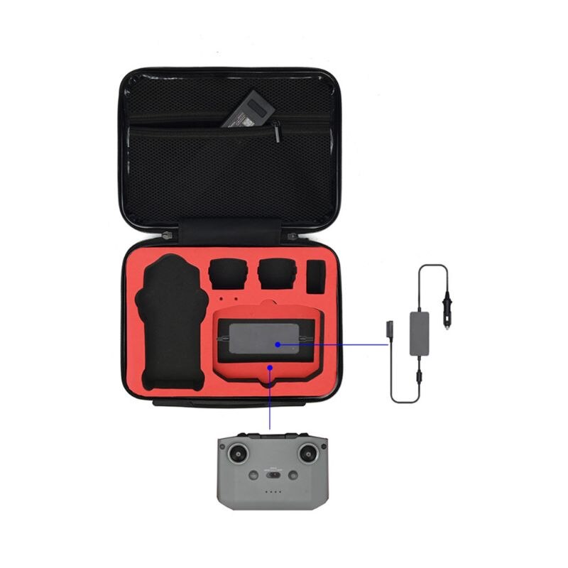 Hardshell håndholdt oppbevaringspose vanntett beskyttelseseske bæreveske til mavic 2 pro zoom håndveske bæreveske