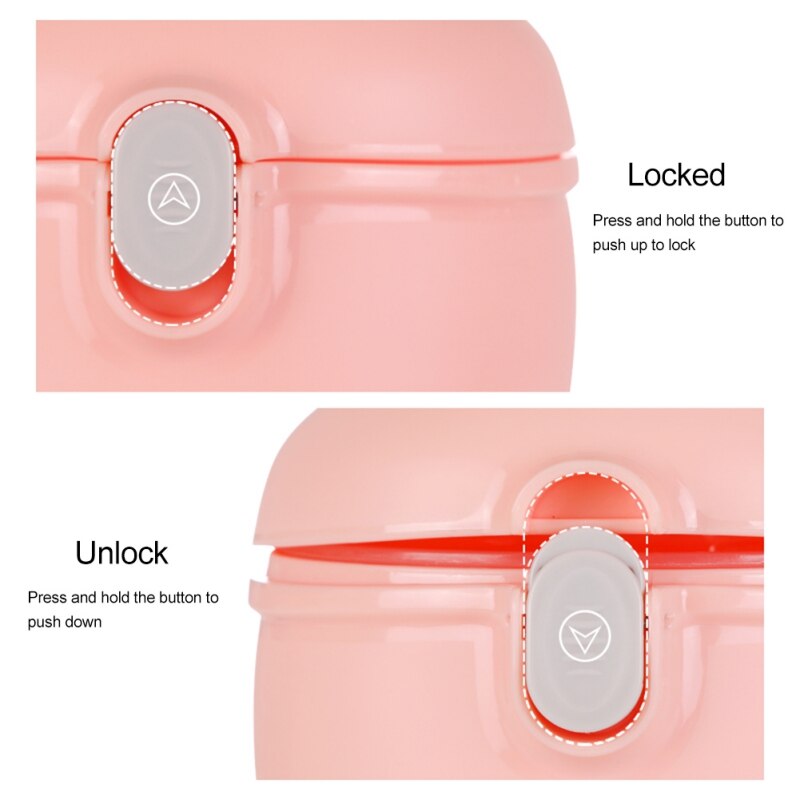 Baby Formula Milk Storage Infants Milk Powder Formula Dispenser Food Container Storage Feeding Box for Kids Portable Food PP Box