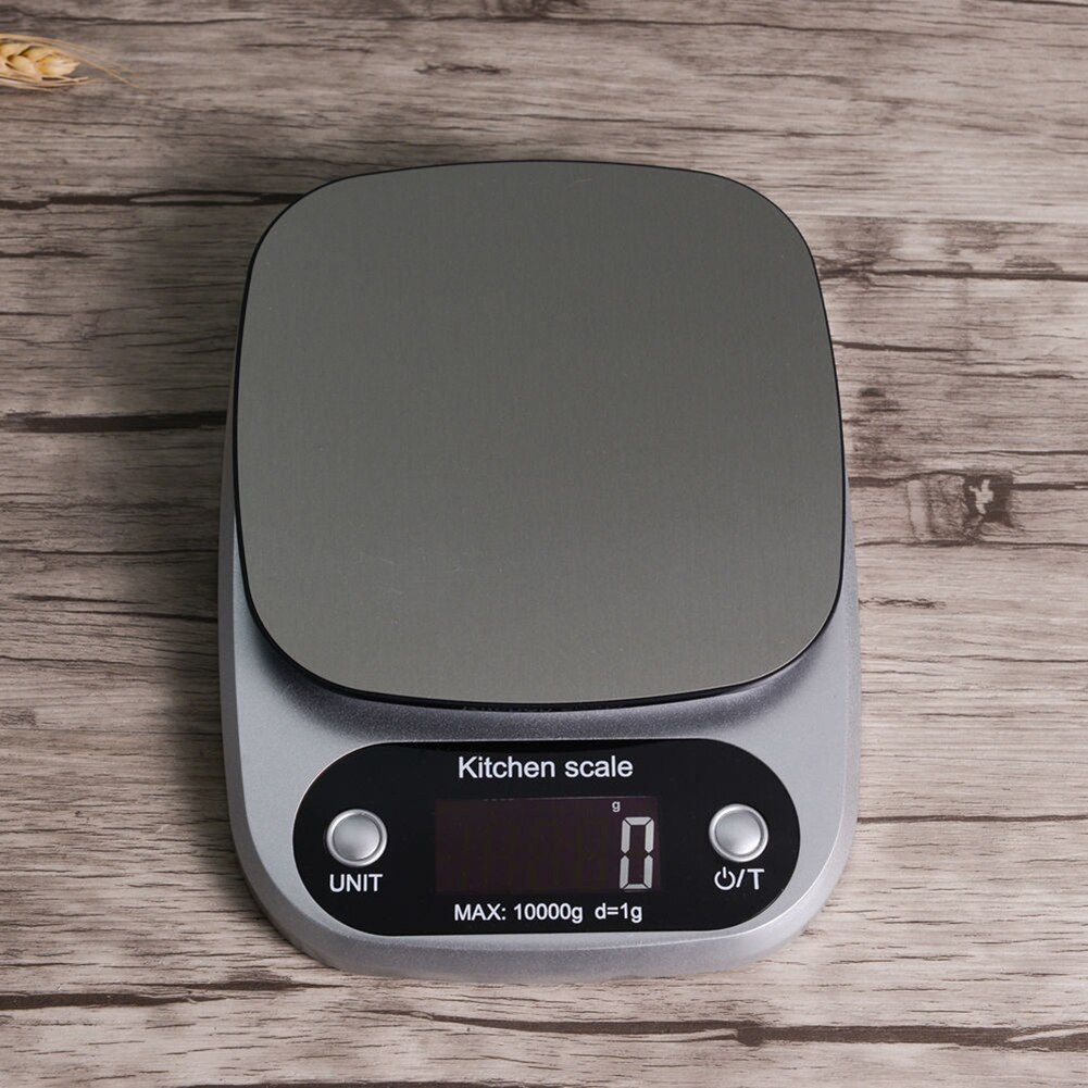 Báscula electrónica Digital LCD de 10kg/1g para alimentos de alta precisión báscula de cocina herramienta de peso para pasteles y comida