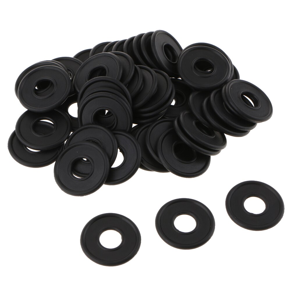 50pcs Engine Oil Drain Plug Rubber Crush Washer Seal O-Ring Gasket for GM Saturn