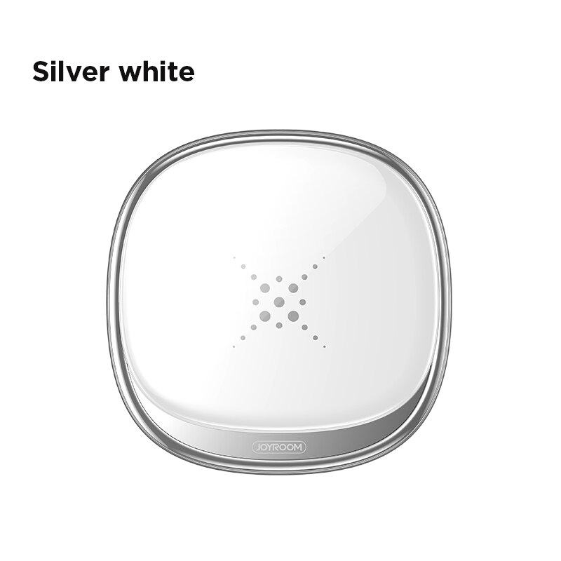 Joyroom 10W Fast LED Wireless Charger For Samsung Galaxy S7 S6 EDGE S8 S9 S10 Plus Usb cable For iPhone 8 x 11 portable charger: White