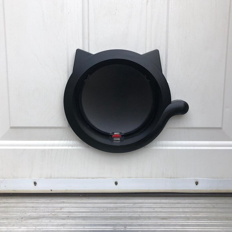 Cat Door,Pet Doors for Cats, for Interior Doors & Grandado