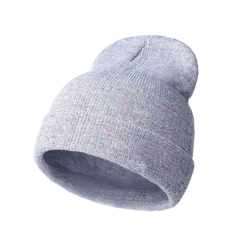 Arrivals Shiny Knit Hat Beanies Winter Cap For Women Men Headgear Hip Hop Beanie Skullies Balaclava Baggy Hedging Cap