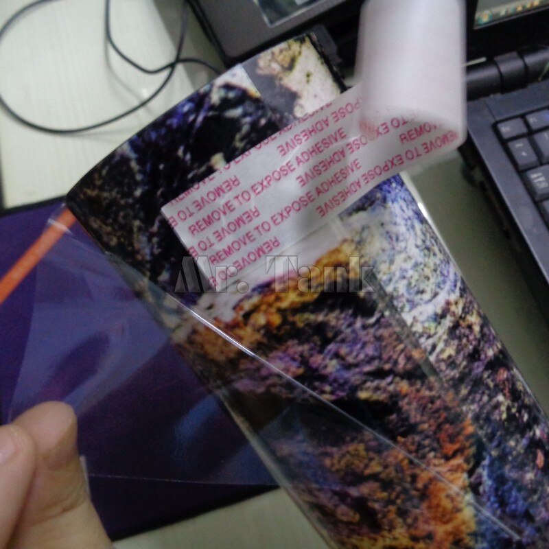 Mr.Tank PVC Aquarium Background 3D Effect Brick Grain Wall Decor Customization Reptile Fish Tank Landscape Wallpaper Ornament