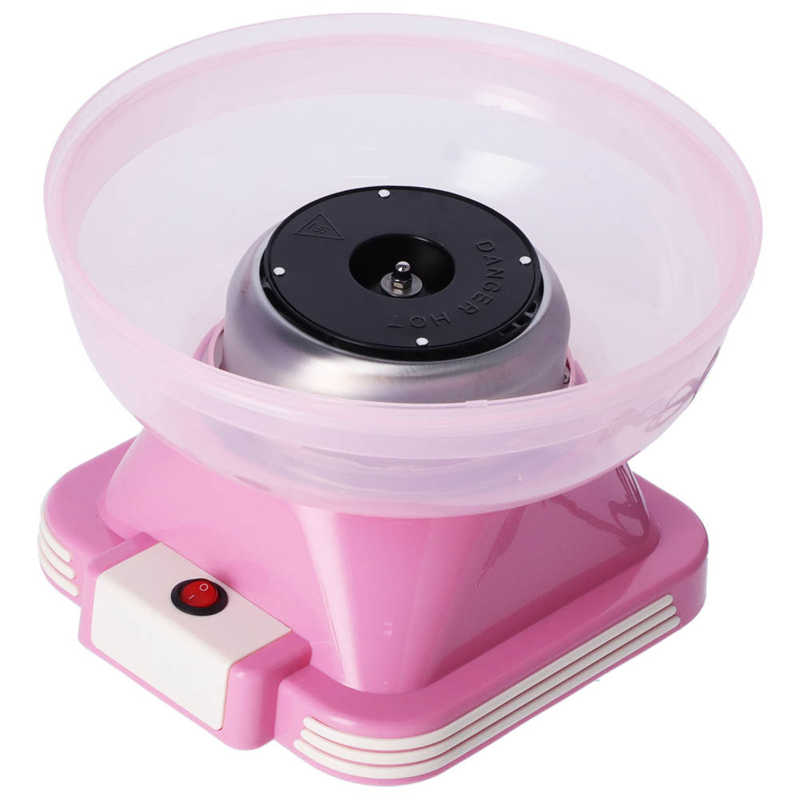 Cotton Candy Floss Maker Non-Preheating Electric Hard Candy Home Made Candy Floss Machine for Birthday Party