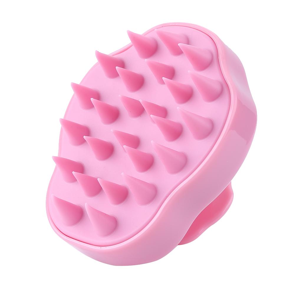 Brosse de Massage du cuir chevelu en Silicone, 1 pièce, pour shampoing, douche, pour le corps, peigne à cheveux, outils de coiffure: 05